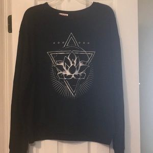 NWT black LS shirt